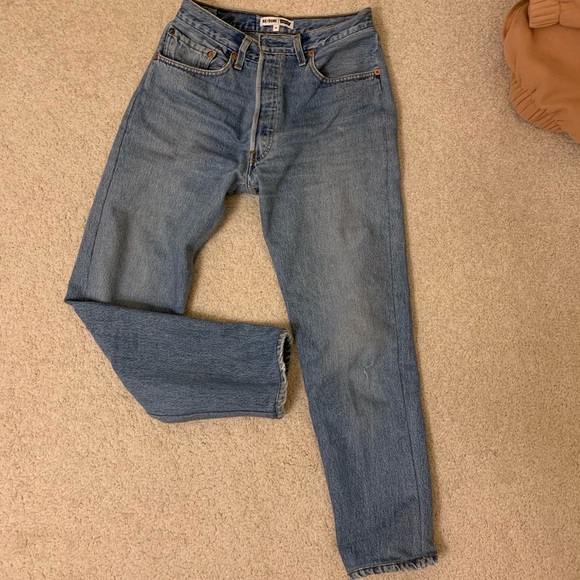 Re/done high rise ankle crop Levi’s - Picture 3 of 8